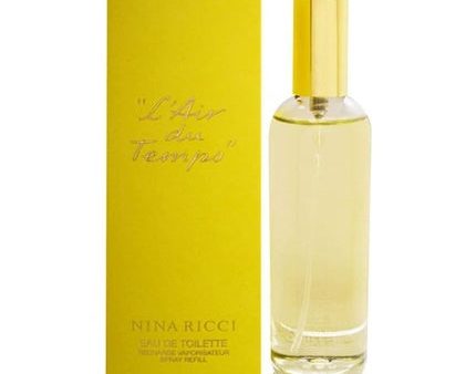 Nina L air du Temps Refill Eau du Toilete spray 100mL Fashion