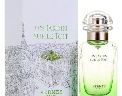 Hermes Unisex Un Jardin Vaporizer HERMES PARIS A GARDEN SUR LE TOIT EAU DE TOILETTE 50ML - Black For Sale