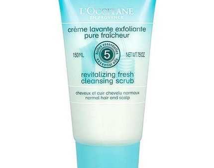 L Occitane Cleansing Revital. Fresh Scrub Shampoo 150ml on Sale