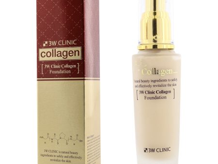 3W Clinic Collagen Foundation - # 21 (Transparent Beige)  50ml 1.67oz Online