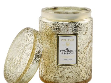 Voluspa Small Jar Candle - Gilt Pomander & Hinoki  156g 5.5oz Hot on Sale