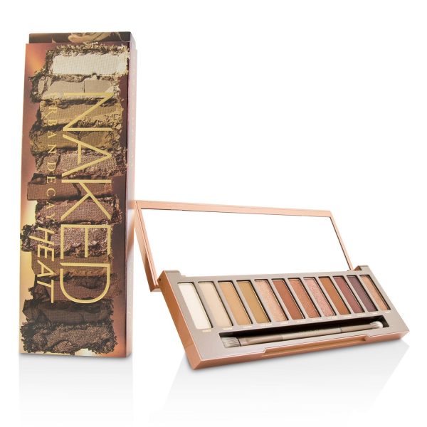 Urban Decay Naked Heat Palette: 12x Eyeshadow, 1x Doubled Ended Blending   Detailed Crease Brush Discount