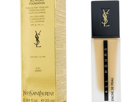 Yves Saint Laurent All Hours Foundation SPF 20 - # B60 Amber  25ml 0.84oz Online