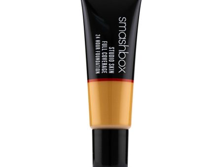 Smashbox Studio Skin Full Coverage 24 Hour Foundation - # 4 Medium Dark With Warm Peach Undertone  30ml 1oz For Sale