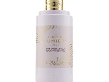 L Occitane Terre De Lumiere L Eau Beautifying Body Milk  250ml 8.4oz Cheap