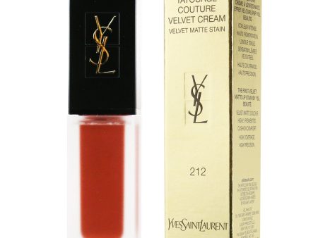 Yves Saint Laurent Tatouage Couture Velvet Cream Velvet Matte Stain - # 212 Rouge Rebel  6ml 0.2oz Fashion