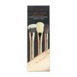 Sigma Beauty Bloom + Glow Brush Set (3x Rose Gold Brush, 1x Bag)  3pcs Supply