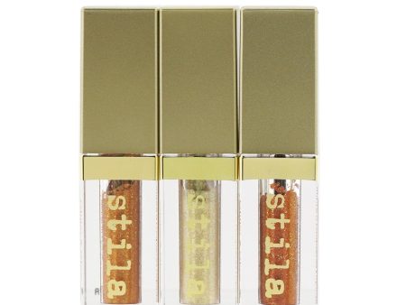 Stila All Fired Up Glitter & Glow Liquid Eye Shadow Set (3x Liquid Eyeshadow)  3x2.25ml 0.07oz For Discount