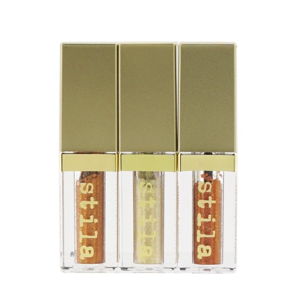 Stila All Fired Up Glitter & Glow Liquid Eye Shadow Set (3x Liquid Eyeshadow)  3x2.25ml 0.07oz For Discount