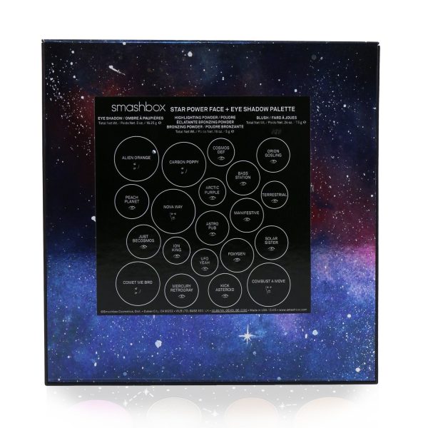 Smashbox Cosmic Celebration Star Power Face + Eye Shadow Palette (3x Blush +1x Highlighting Powder + 1x Bronzing Powder +15x Eye Shadow)  28.75g 0.9oz For Cheap