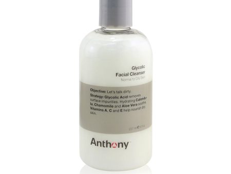 Anthony Logistics For Men Glycolic Facial Cleanser - For Normal  Oily Skin  237ml 8oz For Discount