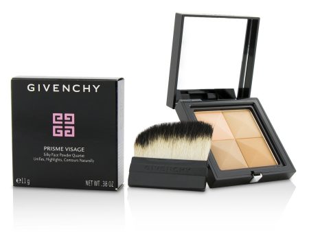 Givenchy Prisme Visage Silky Face Powder Quartet - # 5 Soie Abricot  11g 0.38oz Online Hot Sale