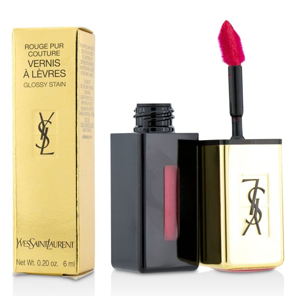 Yves Saint Laurent Rouge Pur Couture Vernis a Levres Glossy Stain - # 50 Encre Nude  6ml 0.2oz Sale