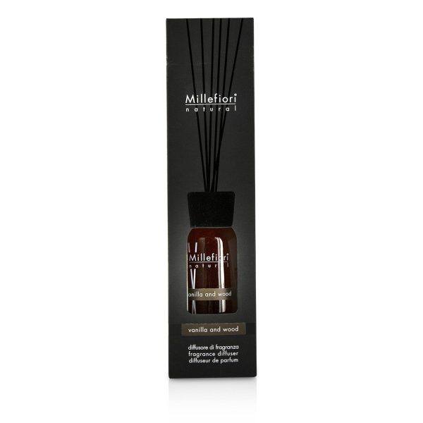 Millefiori Natural Fragrance Diffuser - Vanilla & Wood  100ml 3.38oz Hot on Sale