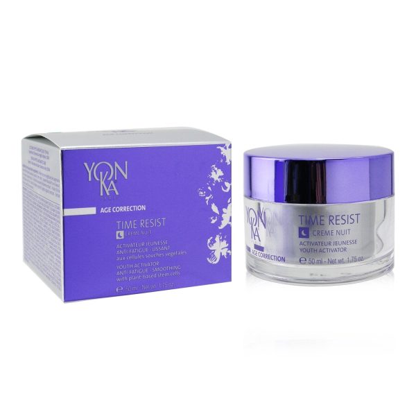 Yonka Age Correction Time Resist Creme Nuit With Plant-Based Stem Cells - Youth Activator - Anti-Fatigue, Smoothing  50ml 1.75oz Discount