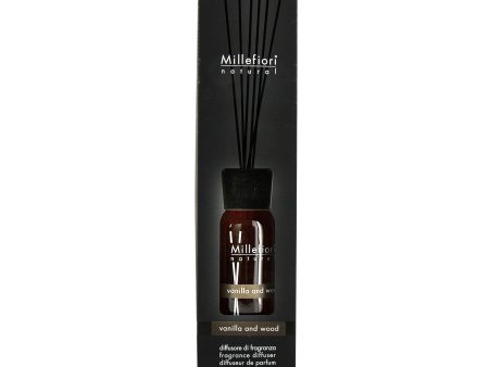 Millefiori Natural Fragrance Diffuser - Vanilla & Wood  250ml 8.45oz For Discount