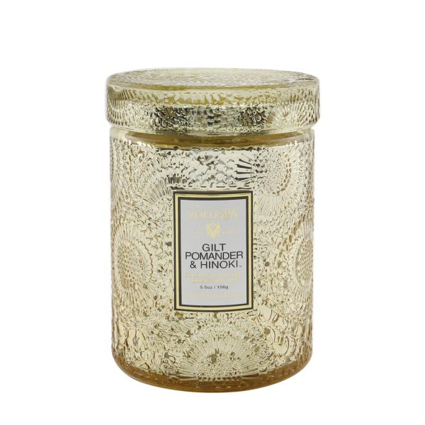 Voluspa Small Jar Candle - Gilt Pomander & Hinoki  156g 5.5oz Hot on Sale