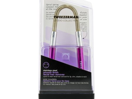 Tweezerman Smooth Finish Facial Hair Remover (Studio Collection) - Pink Online Hot Sale