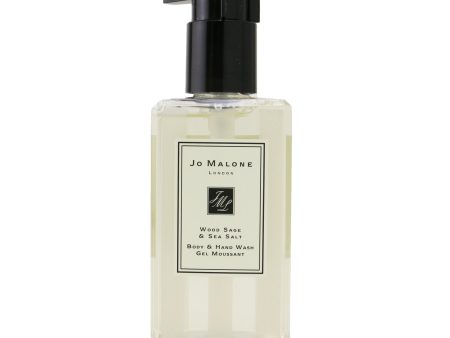 Jo Malone Wood Sage & Sea Salt Body & Hand Wash (With Pump)  250ml 8.5oz on Sale