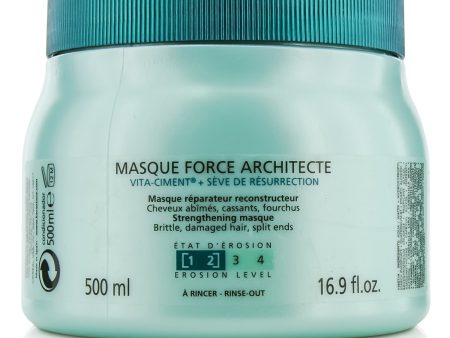 Kerastase Resistance Force Architecte Reconstructing Masque (For Brittle, Very Damaged Hair, Split Ends)  500ml 16.9oz For Cheap