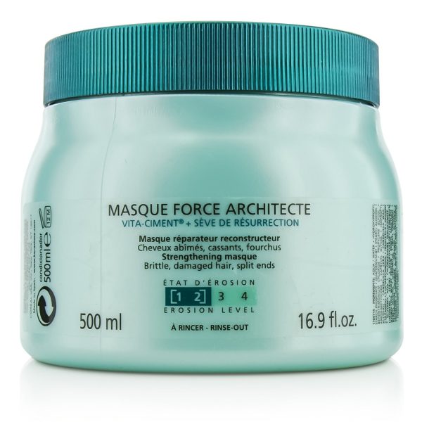 Kerastase Resistance Force Architecte Reconstructing Masque (For Brittle, Very Damaged Hair, Split Ends)  500ml 16.9oz For Cheap