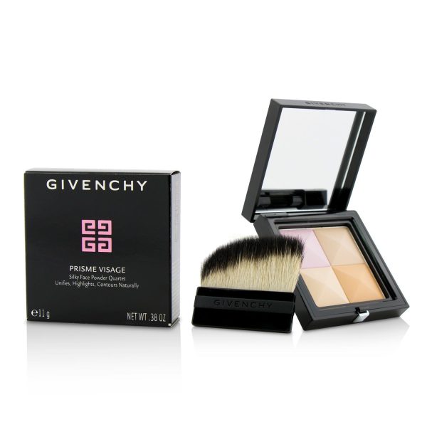 Givenchy Prisme Visage Silky Face Powder Quartet - # 5 Soie Abricot  11g 0.38oz Online Hot Sale