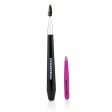 Tweezerman Hide Away Brow Brush With Mini Slant Tweezer Online