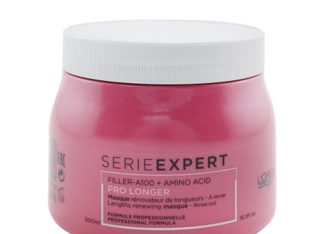 L Oreal Professionnel Serie Expert - Pro Longer Filler-A100 + Amino Acid Pro Longer Mask  500ml 16.9oz Hot on Sale