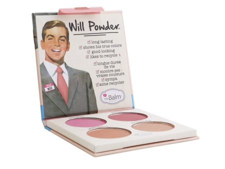 TheBalm Will Powder Blush Quad (4x Blush)  10g 0.35oz Online Hot Sale