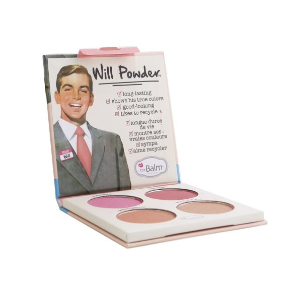 TheBalm Will Powder Blush Quad (4x Blush)  10g 0.35oz Online Hot Sale