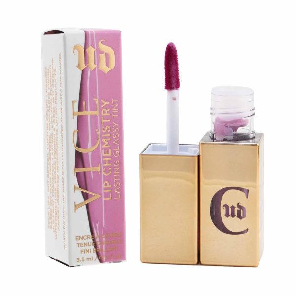 Urban Decay Vice Lip Chemistry Lasting Glassy Tint - # Saucey  3.5ml 0.11oz Hot on Sale