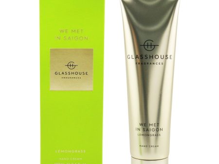 Glasshouse Hand Cream - We Met In Saigon (Lemongrass)  100ml 3.4oz Sale