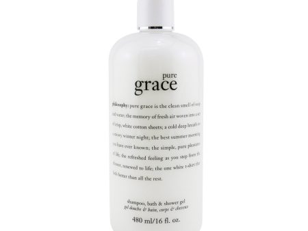 Philosophy Pure Grace Shampoo, Bath & Shower Gel  480ml 16oz Sale