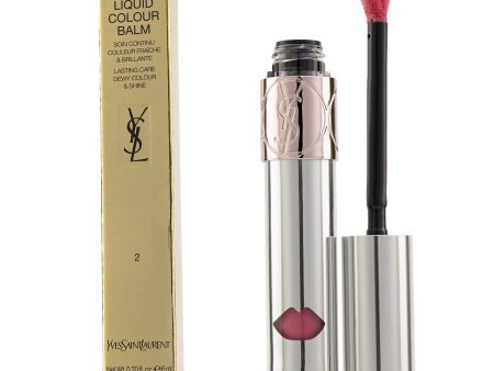 Yves Saint Laurent Volupte Liquid Colour Balm - # 2 Expose Me Rose  6ml 0.2oz Online Hot Sale