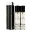 Chanel No.5 Eau Premiere Eau De Parfum Purse Spray And 2 Refills  3x20ml 0.7oz Discount