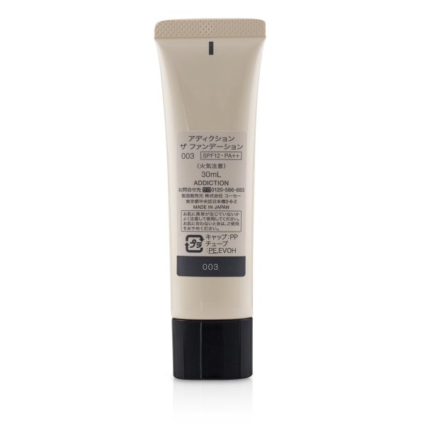 ADDICTION The Foundation SPF 12 - # 013 (Golden Sand)  30ml 1.1oz Supply