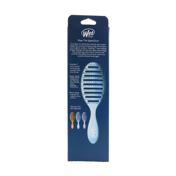 Wet Brush Speed Dry Detangler Osmosis Collection - # Blue (Limited Edition)  1pc For Sale