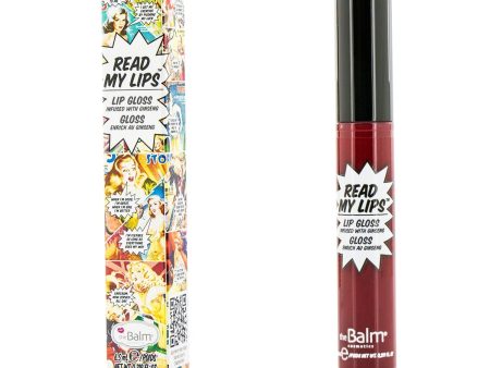 TheBalm Read My Lips (Lip Gloss Infused With Ginseng) - #Va Va Voom!  6.5ml 0.219oz Hot on Sale