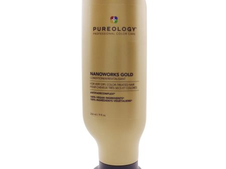 Pureology Nanoworks Gold Conditioner (For Very Dry, Color-Treated Hair)  266ml 9oz Supply