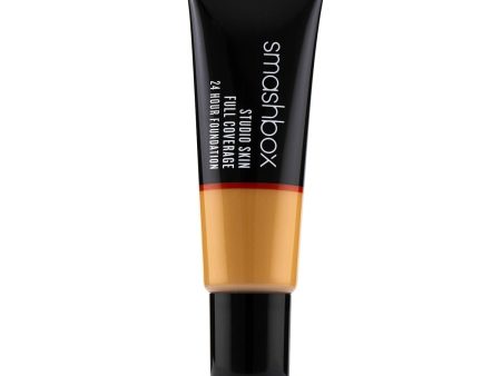 Smashbox Studio Skin Full Coverage 24 Hour Foundation - # 3.35 Medium Dark With Warm Undertone  30ml 1oz on Sale