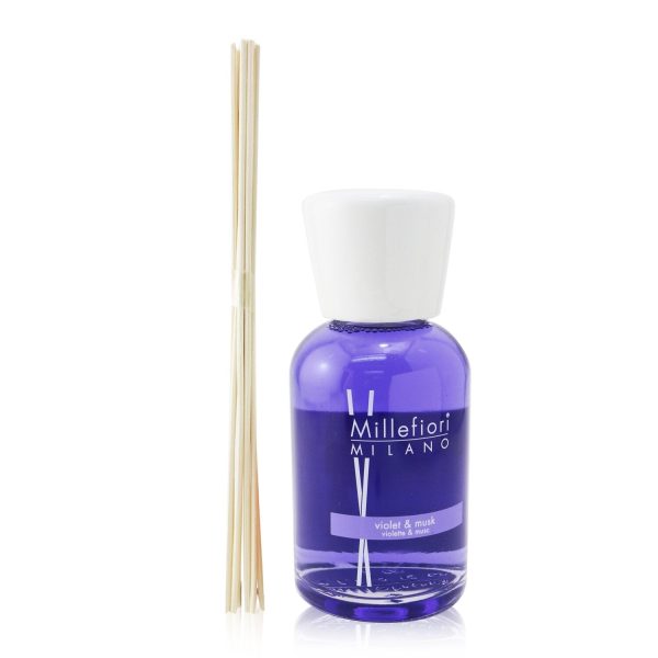 Millefiori Natural Fragrance Diffuser - Violet & Musk  100ml 3.38oz Hot on Sale