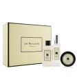 Jo Malone Fragrance Layering Collection: English Pear & Freesia Cologne Spray 30ml + Blackberry & Bay Body Cream 50ml + Wood Sage & Sea Salt Body Wash 100ml  3pcs Hot on Sale