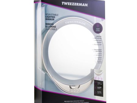 Tweezerman Adjustable Lighted Mirror Online now