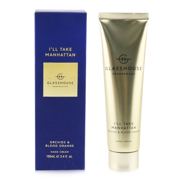 Glasshouse Hand Cream - I ll Take Manhattan (Orchids & Blood Orange)  100ml 3.4oz Online Sale