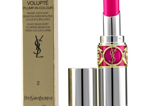 Yves Saint Laurent Volupt Plump In Colour Lip Balm - # 02 Dazzling Fuchsia (Cool Fuchsia)  3.5g 0.12oz on Sale