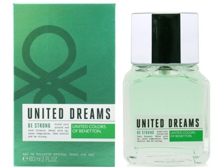 Benetton United Dreams Be Strong Eau De Toilette Spray  60ml 2oz Hot on Sale