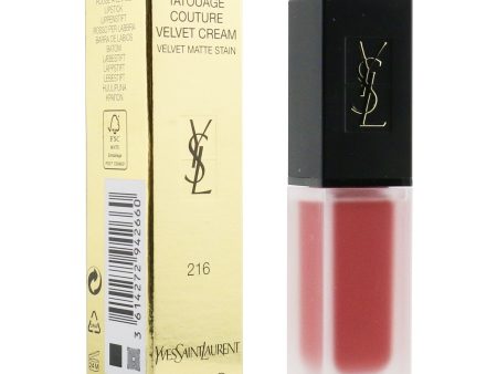 Yves Saint Laurent Tatouage Couture Velvet Cream Velvet Matte Stain - # 216 Nude Emblem  6ml 0.2oz Online Sale