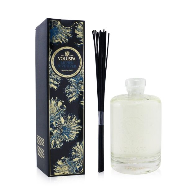 Voluspa Reed Diffuser - Lichen & Vetiver  177ml 6oz For Cheap