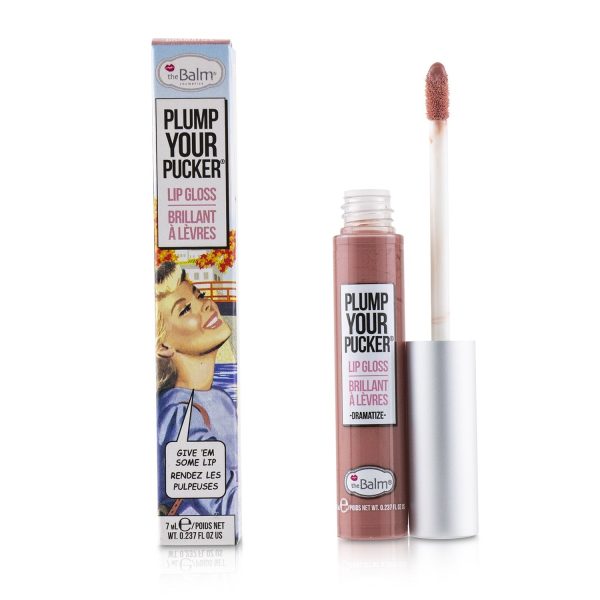 TheBalm Plum Your Pucker Lip Gloss - # Magnify  7ml 0.237oz For Sale