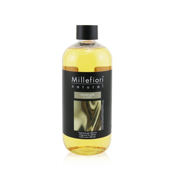 Millefiori Natural Fragrance Diffuser Refill - Mineral Gold  500ml 16.9oz on Sale